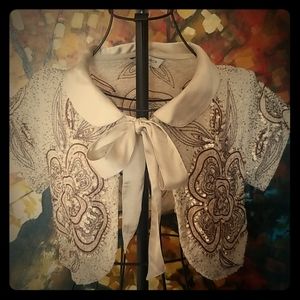 Embroidered bolero